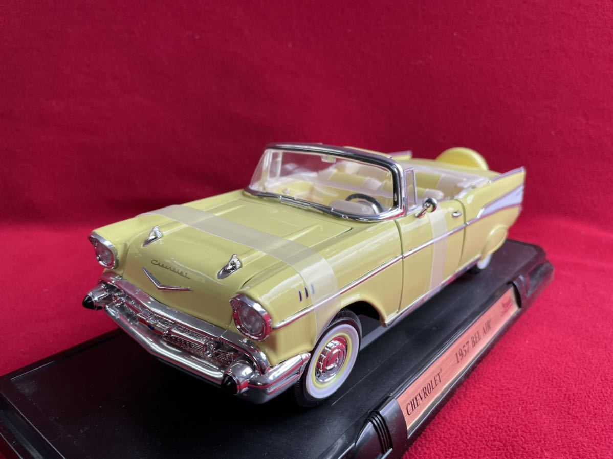 0 Bel Air Ready to CHEVROLET 1957 CHEVY BEL AIR 1/18 ベルエアー