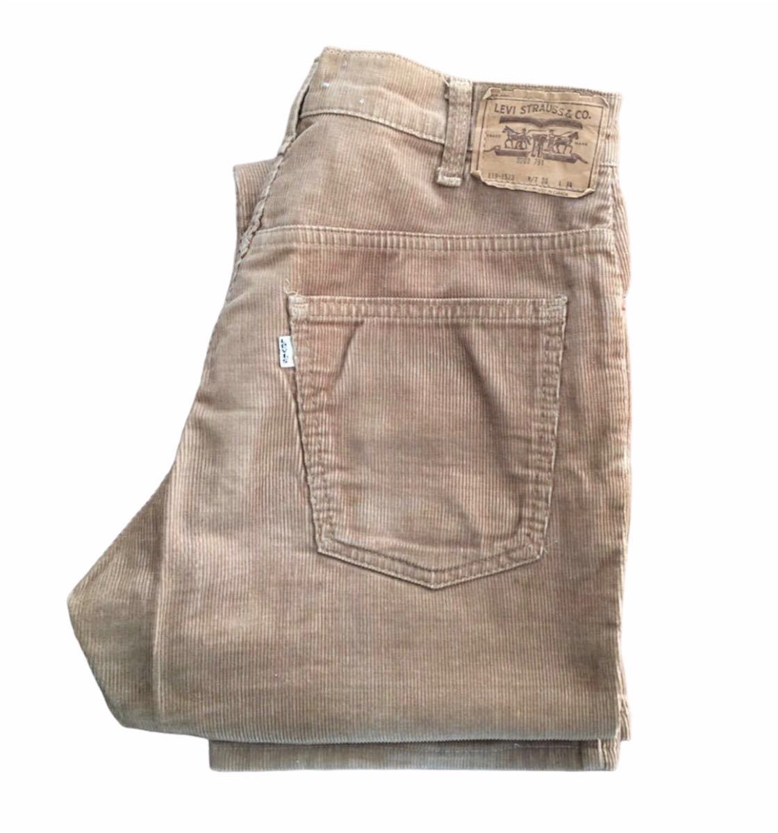 希少 80s Levis コーデュロイパンツ W30】ビンテージ リーバイス 791 