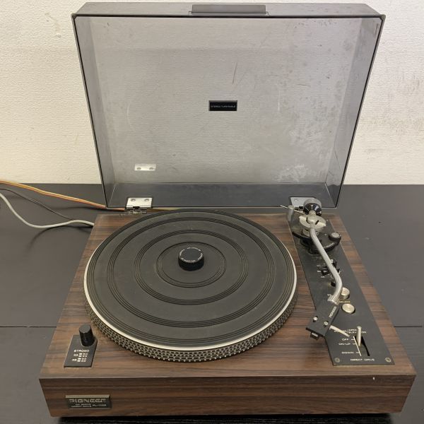 超激得，超激得，HOT E841-I26-970 Pioneer パイオニア ダイレクトドライブ ターンテーブル PL-1100 レコード オーディオ ②(パイオニア)｜売買されたオークション情報、yahooの商品情報をアーカイブ公開 - オークファン パイオニア