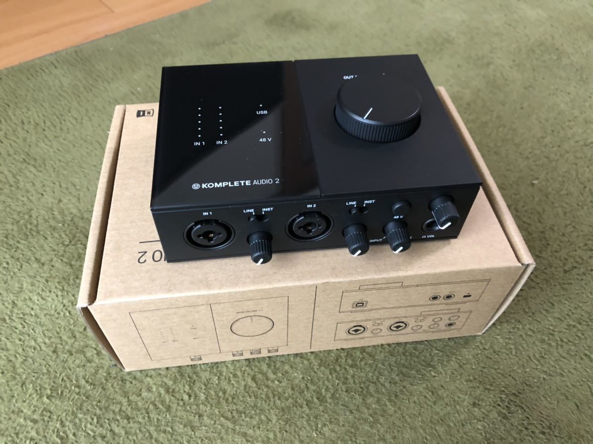 最安値，お得 KOMPLETE AUDIO 2 オーディオインターフェイス