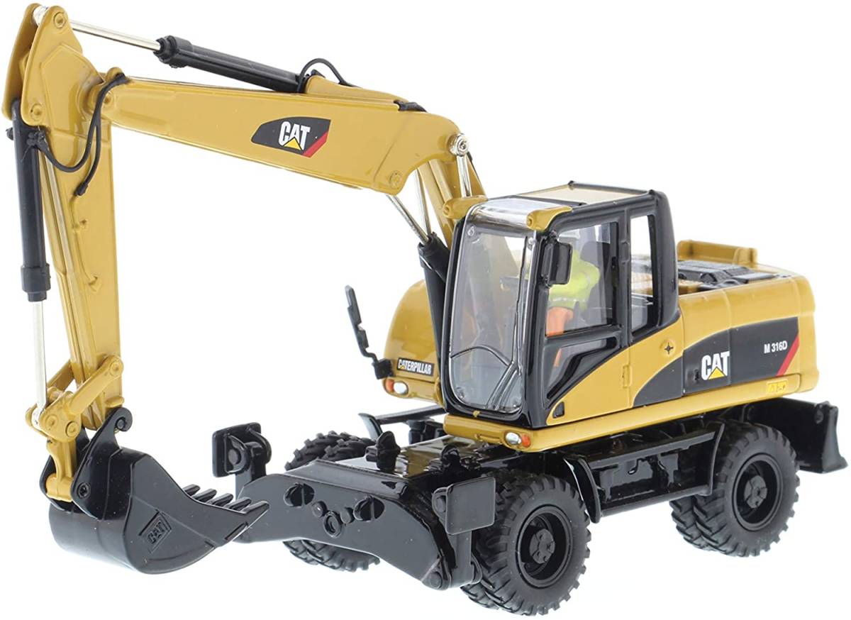 人気セール，限定SALE 匿名 箱 CAT キャタピラー 建機ミニチュア 油圧ショベル WHEELED EXCAVATOR M316D 1/50 オペレーター付(建設車両、作業車)｜売買されたオークション情報、yahooの商品情報をアーカイブ公開 - オークフ 建設車両、作業車