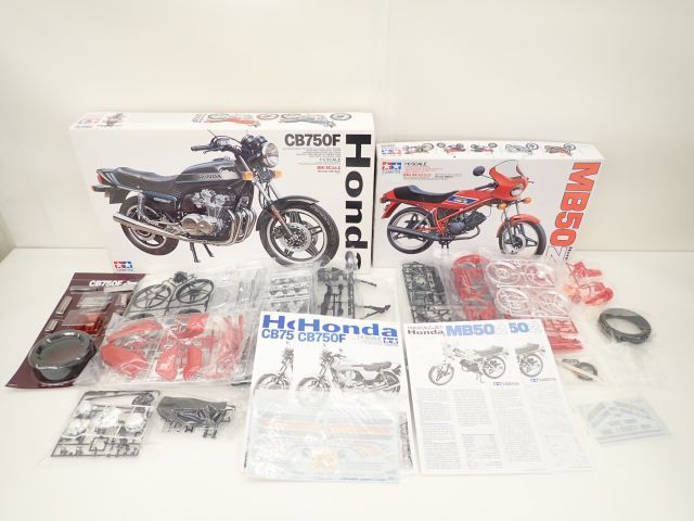 未組立】 TAMIYA Honda CB750F 1:6スケール + MB50 1:6スケール バイク