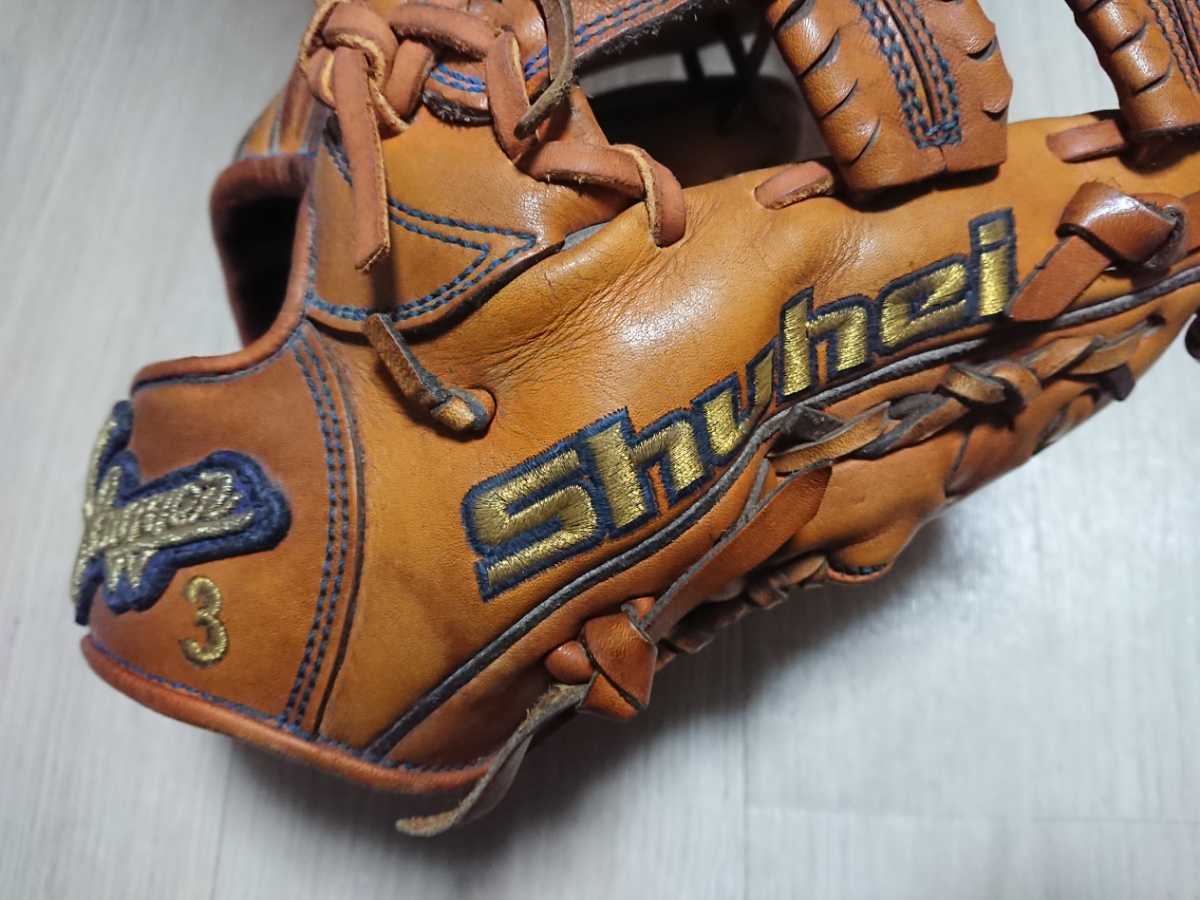 中日ドラゴンズ 高橋周平 実使用グローブ 久保田スラッガー 支給品