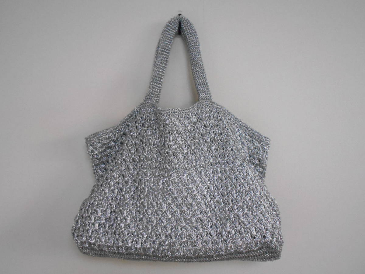 ne Quittez pas（ヌキテパ）METALLIC MACRAME SAKOCHE BAG