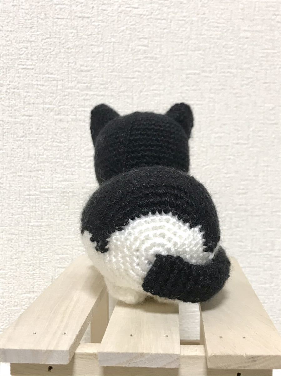 あみぐるみ 白黒ハチワレ猫さんのあみぐるみ ID PAY メルカリ - 冬支度