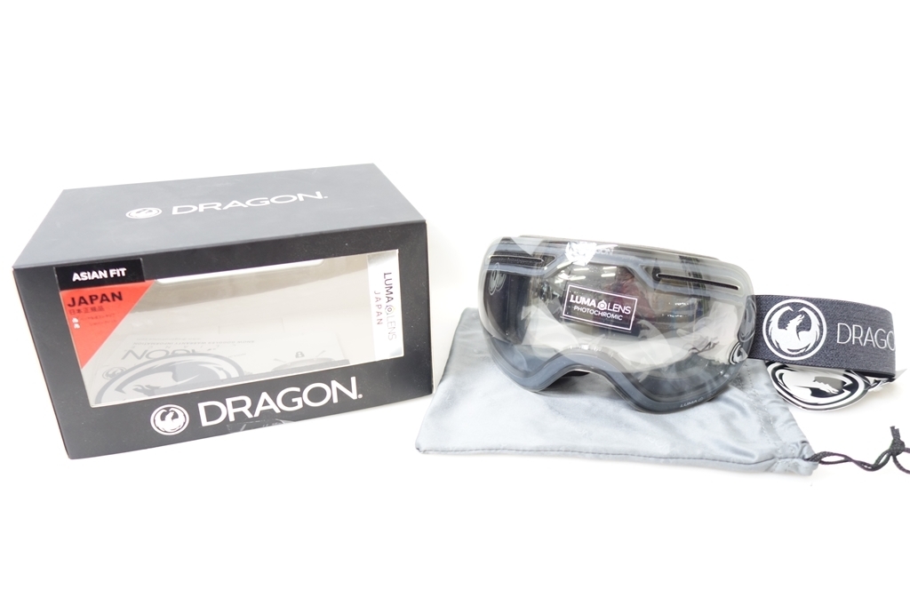 新品 20/21 DRAGON X1 ASIAN-FIT スノーボード ゴーグル ソフトケース