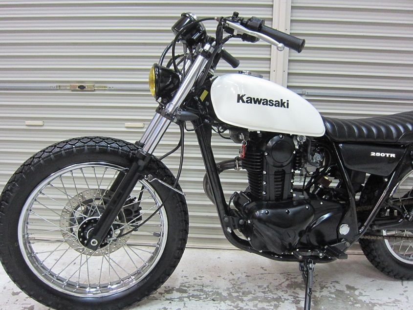 カワサキ 250TR カスタム 低走行 好調美車 ローダウン カフェレーサー