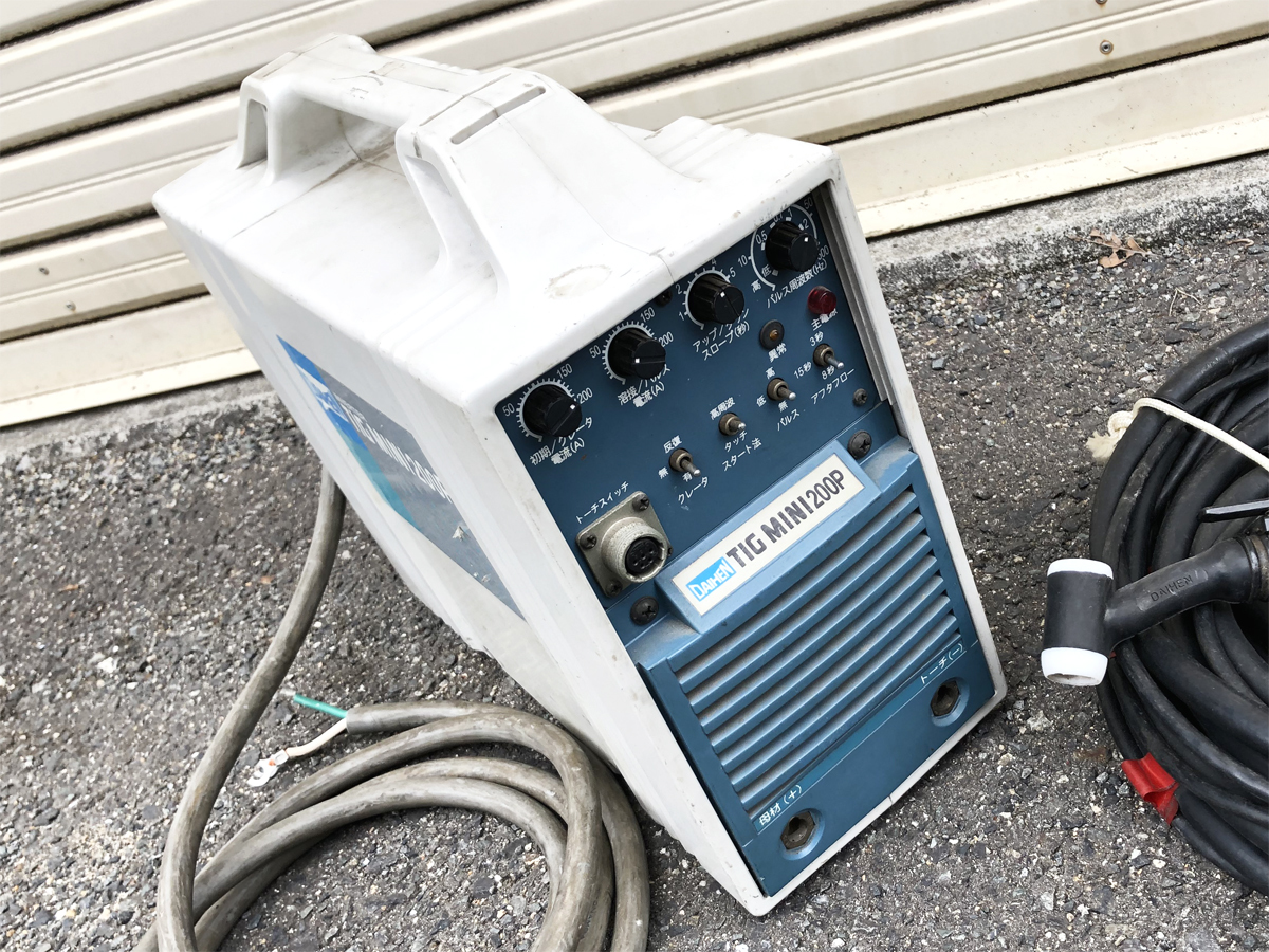 DAIHEN TIG MINI 200P VRTPM-201 (S-1) インバータティグミニ TIG溶接 