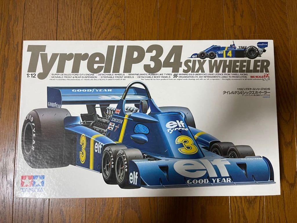 タミヤ 1/12 タイレルP34 シックスホイーラー 未組立 【公式通販】