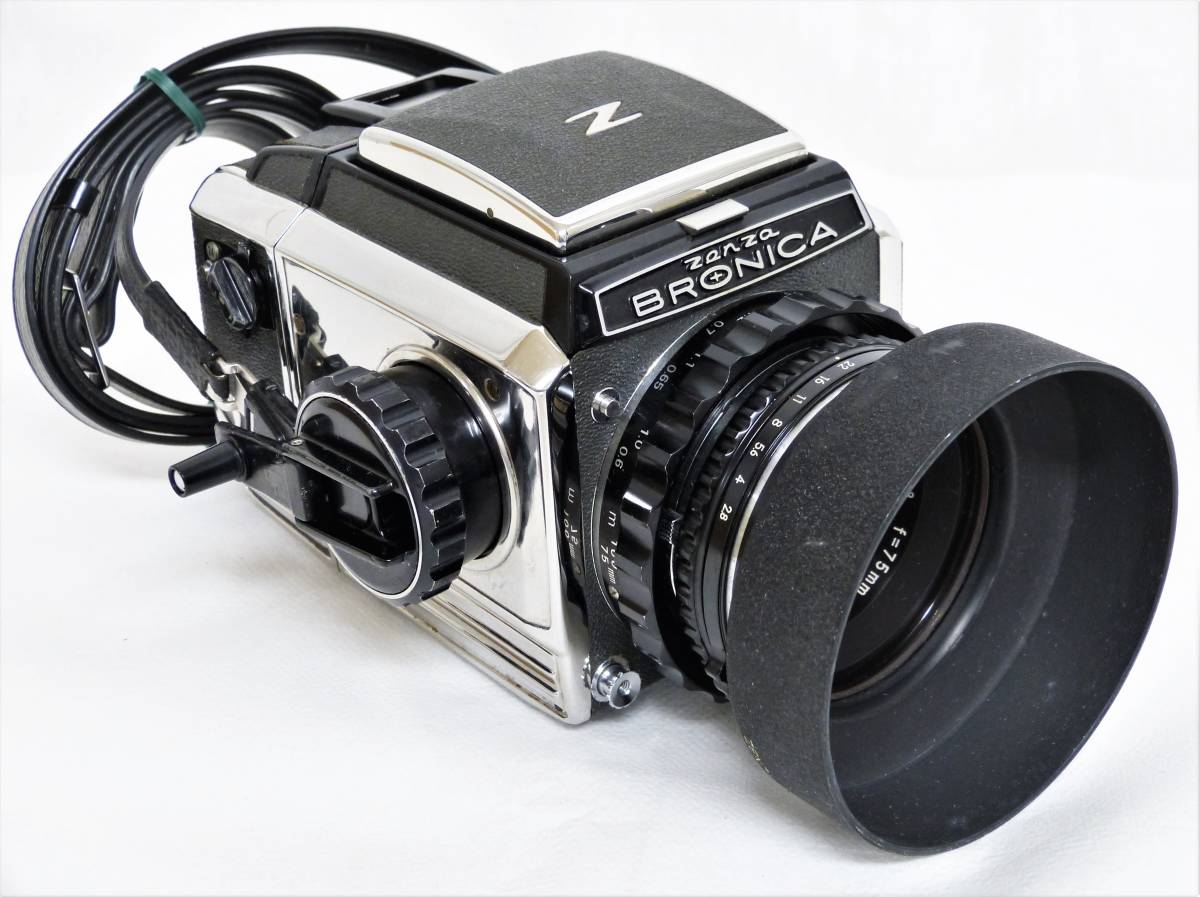 爆買い，新作 ゼンザブロニカ Zenza Bronica レンズ Nikon NIKKOR-P １:2.8 f=75mm レトロ フィルムカメラ 中判カメラ(ブロニカ)｜売買されたオークション情報、yahooの商品情報をアーカイブ公開 - オークファン 中判