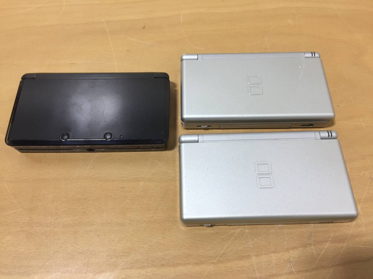 Nintendo 任天堂 3ds Ds Lite 本体 3台まとめ売り Ctr 001 Usg 001 現状品 3台中2台のみ通電確認 初期化ok ニンテンドー3ds本体 売買されたオークション情報 Yahooの商品情報をアーカイブ公開 オークファン Aucfan Com