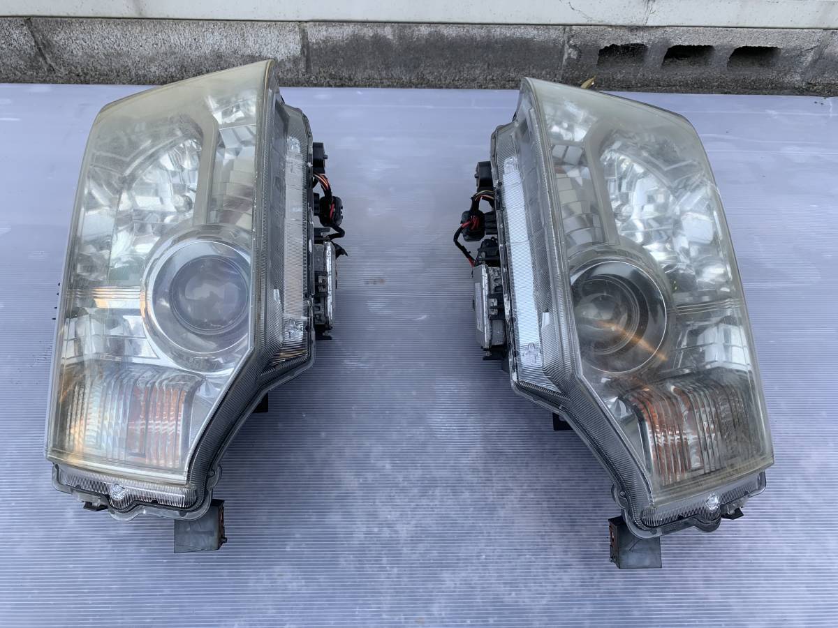 三菱 デリカ HID D5 CV5W ヘッドライト 左右 D:5 純正 左右セット