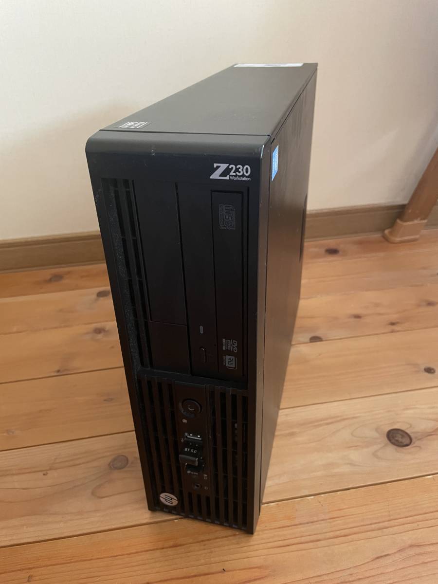 ★中古★HP Z230 SFF Workstation / Xeon E3-1270v3 3.50GHz / 16GB /SSD250GB+HDD500GB/ Quadro k620 / DVD/ windows10pro☆おまけ多数