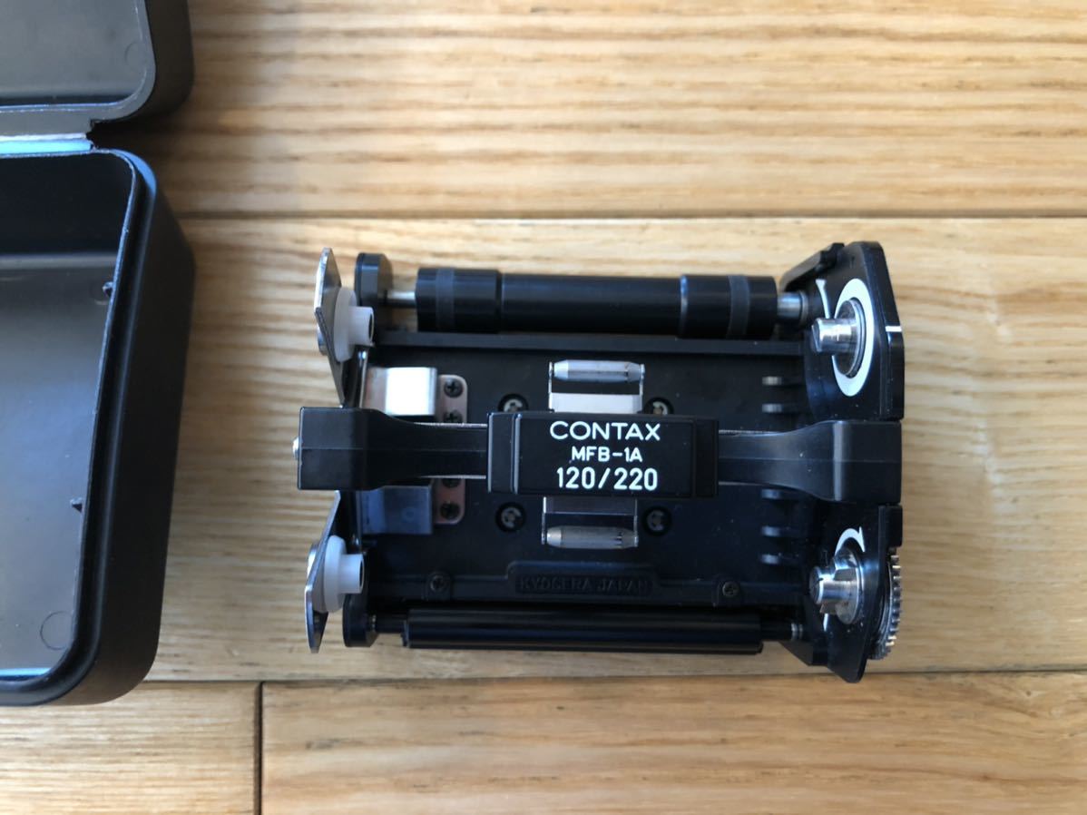 CONTAX MFB-1A 120/220 フィルムバックホルダー コンタックス ジャンク