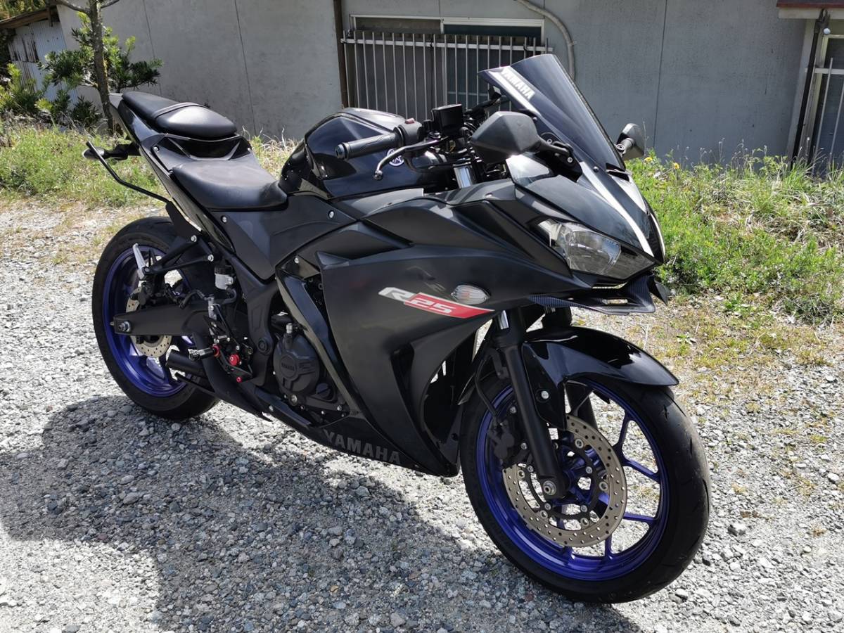 Yamaha yzf yzf r25 レースカウル ヤマハ YZF-R25 マットブラック