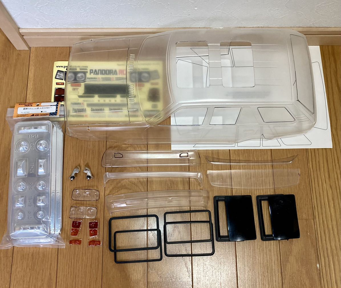 パンドラRC カローラバンKE70 電飾LED付き パンドラRC(Pandora RC)/PAB