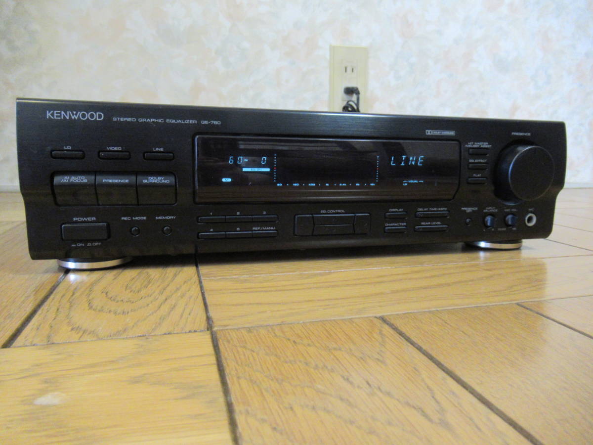 KENWOOD グラフィックイコライザー 激レアGE-7i グラフィック 