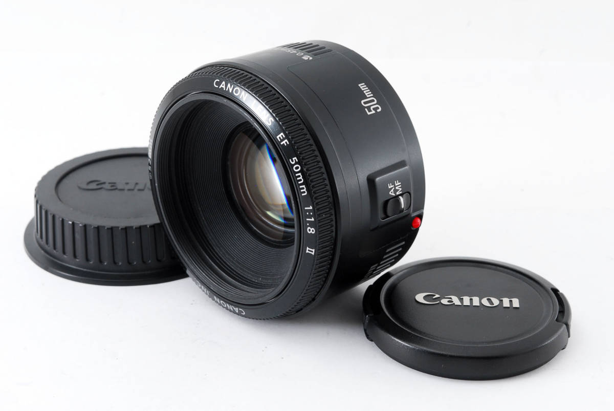 【格安，定番】 KT1240 外観光学 快調 Canon LENS EF 50mm 1:1.8 Ⅱ 単焦点 キヤノン(キヤノン)｜売買されたオークション情報、yahooの商品情報をアーカイブ公開 - オークファン キヤノン