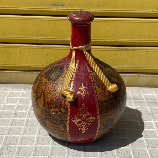 白薩摩飾壺 mini 02極小サイズ 繊細絵付のミニチュア美術品 直径4cm