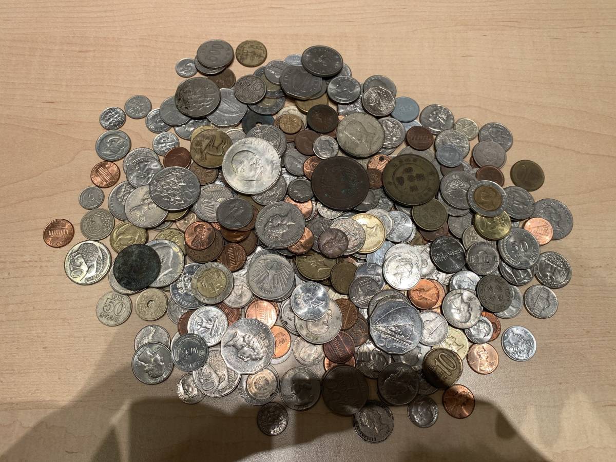 貨幣 外国銭 大量 1円スタート まとめ 古銭 メダル おまとめ コイン