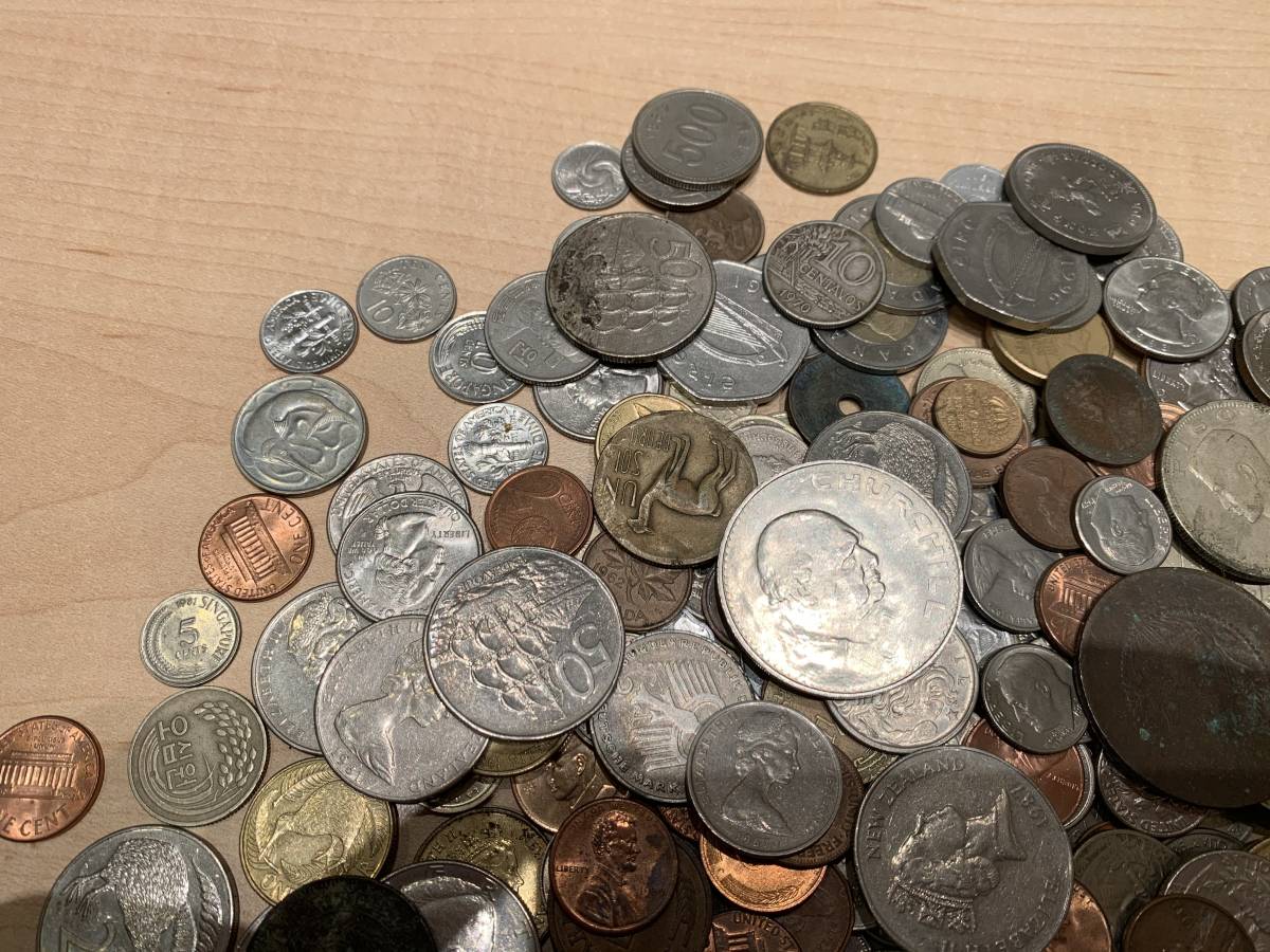 貨幣 外国銭 大量 1円スタート まとめ 古銭 メダル おまとめ コイン