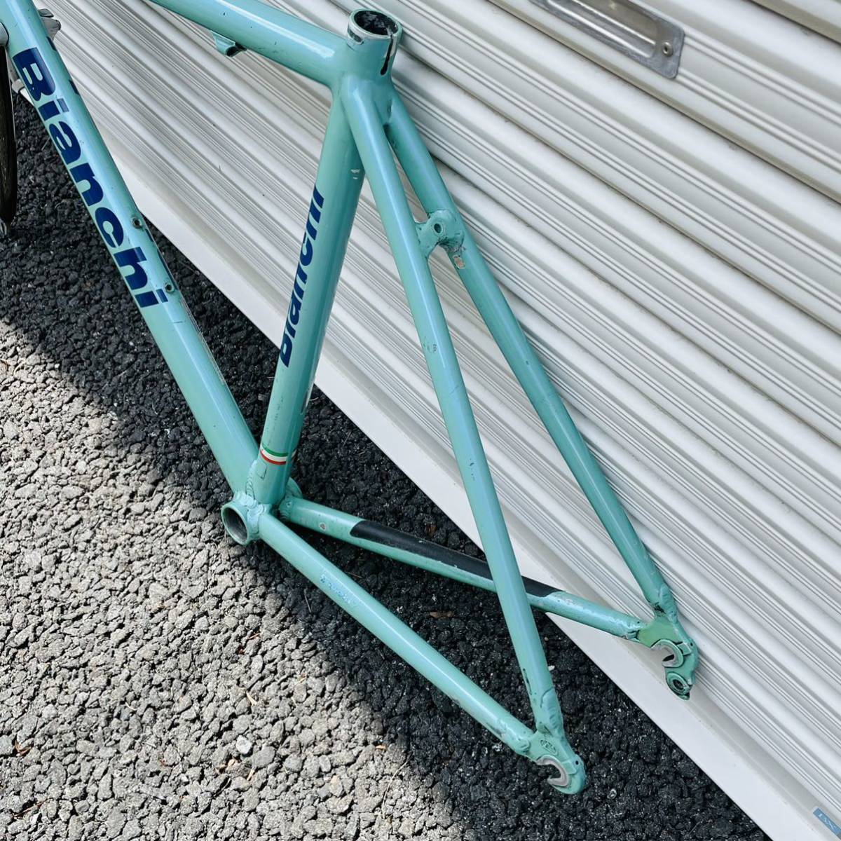 BIANCHI アルミ ロードバイク カーボンフォーク フレームセット