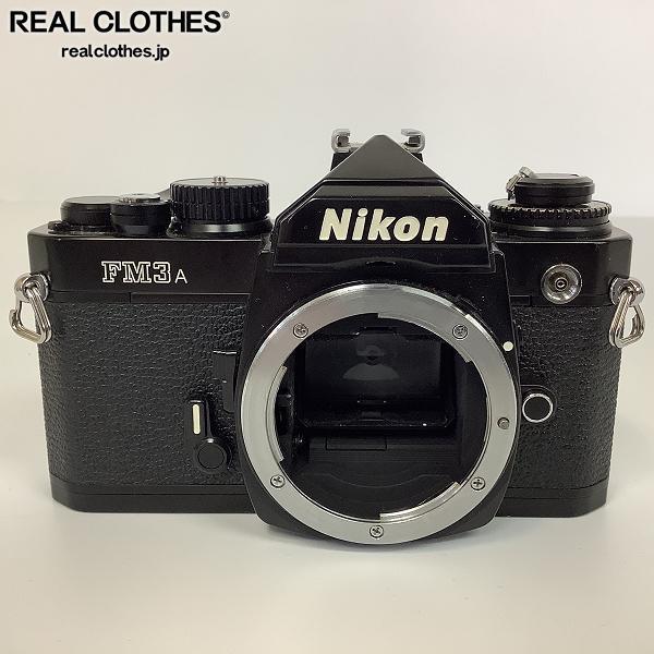 Nikon/ニコン FM3A 一眼レフ フィルムカメラ ボディ【シャッター確認済】 /000