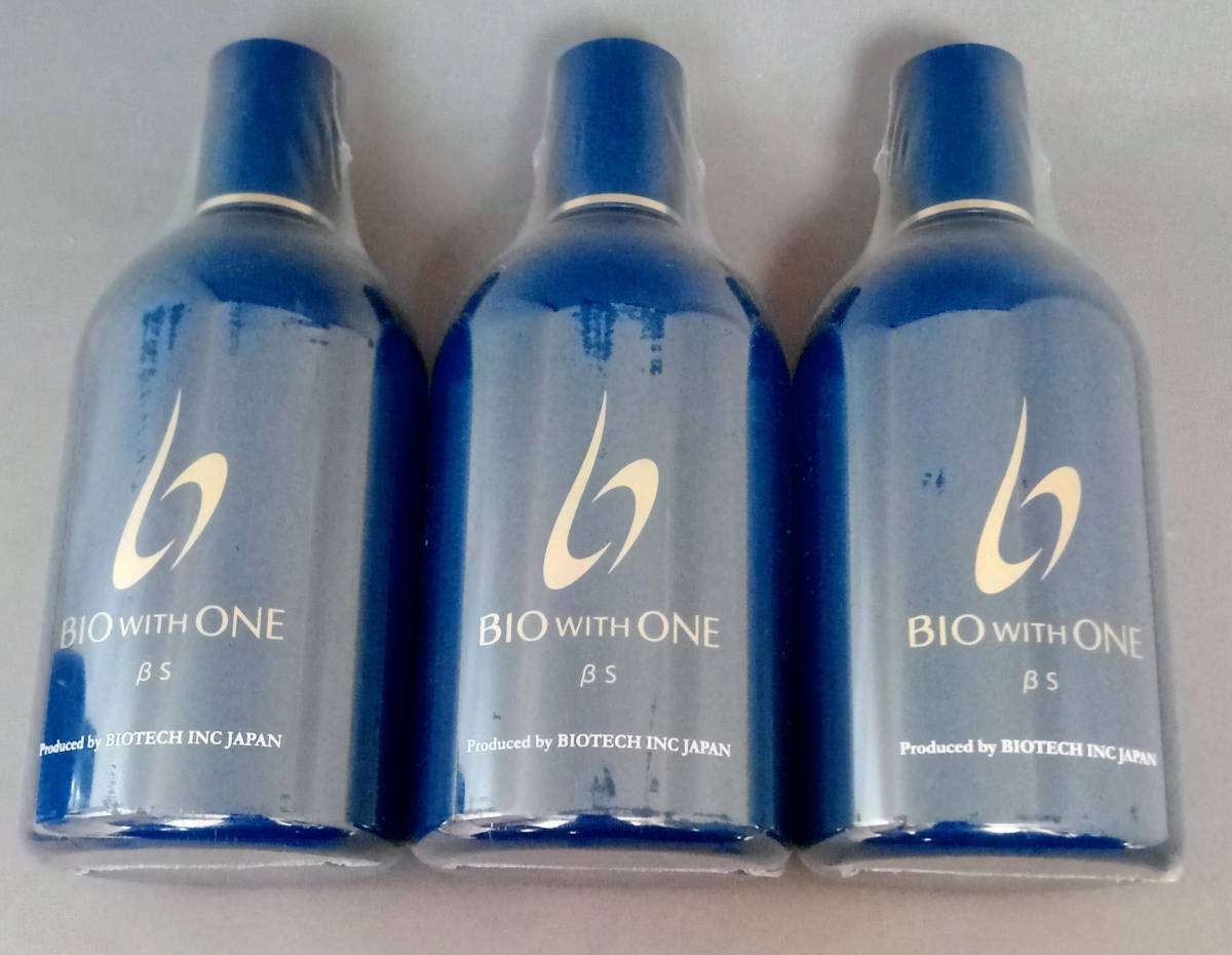 バイオテック BIO WITH ONE バイオウィズワン βS ベータS 育毛剤 大 