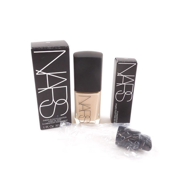 【未使用 美品】NARS シアーグローファンデーション ファンデーションポンプ リキッドファンデーション 2点 BO1746Y6