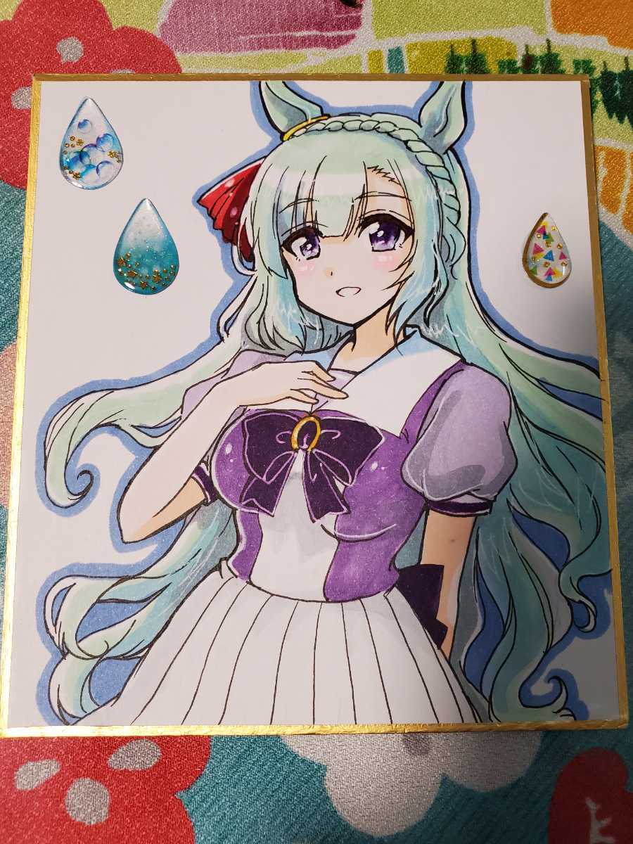 お 手書き手描同人イラスト美少女メジロアルダンうま娘プリティダービー 手描きイラスト 売買されたオークション情報 Yahooの商品情報をアーカイブ公開 オークファン Aucfan Com