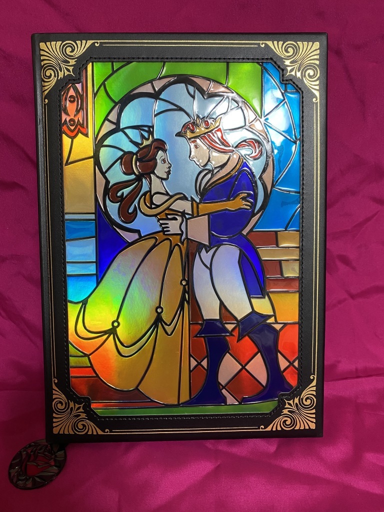 【SALE，お得】 ディズニー 美女と野獣 ステンドグラス ストーリーブック ノートブック(ディズニー)｜売買されたオークション情報、yahooの商品情報をアーカイブ公開 - オークファン その他
