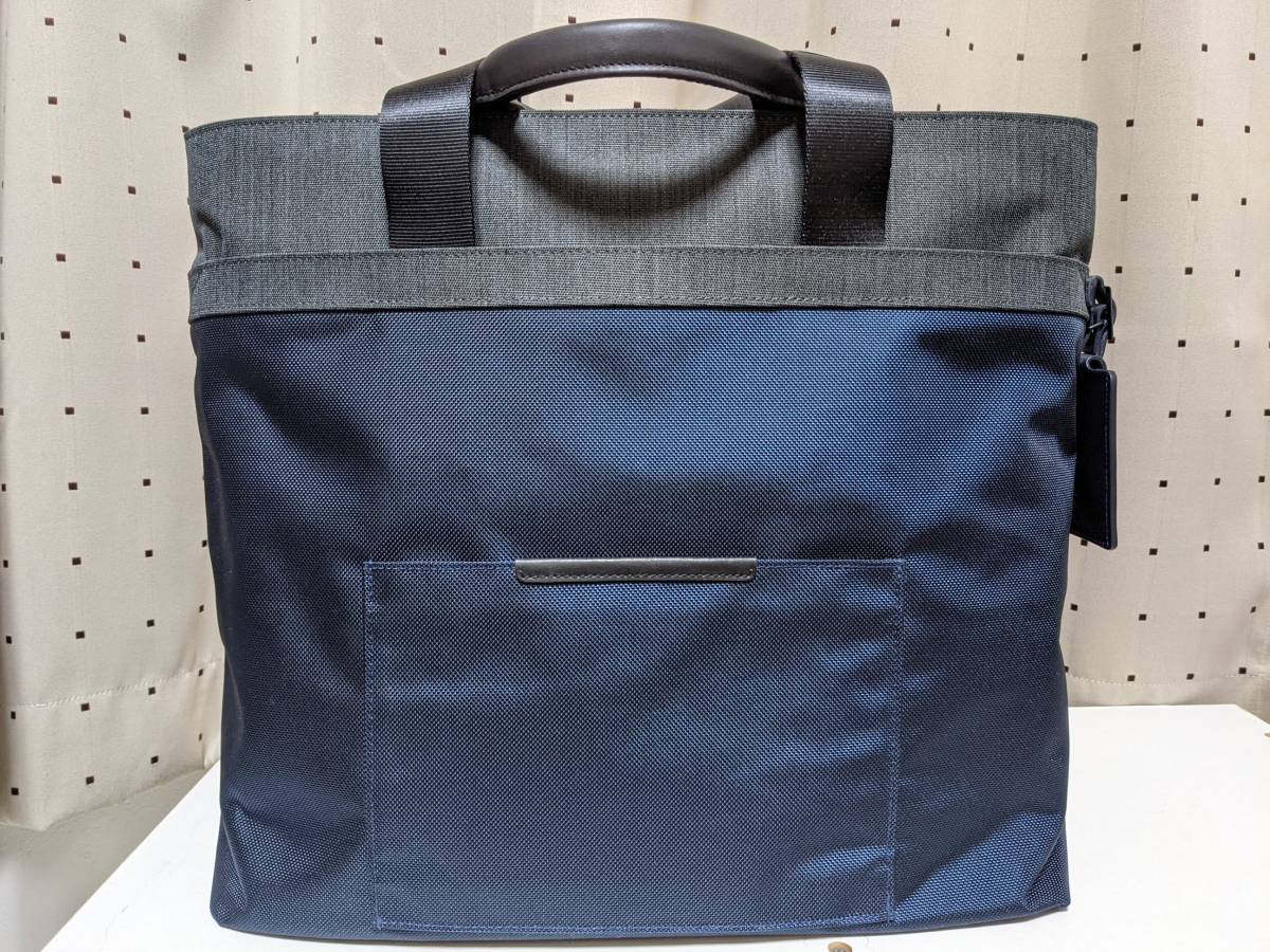TUMI ALPHA コンパニオントートバッグ ネイビー×グレー TUMI - トゥミ