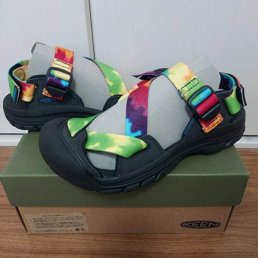 KEEN サンダル ゼラポート 27cm 新品未使用 ナノ・ユニバース購入 アウトドア トレッキング ノースフェイフ テバ コロンビア　マルチカラー