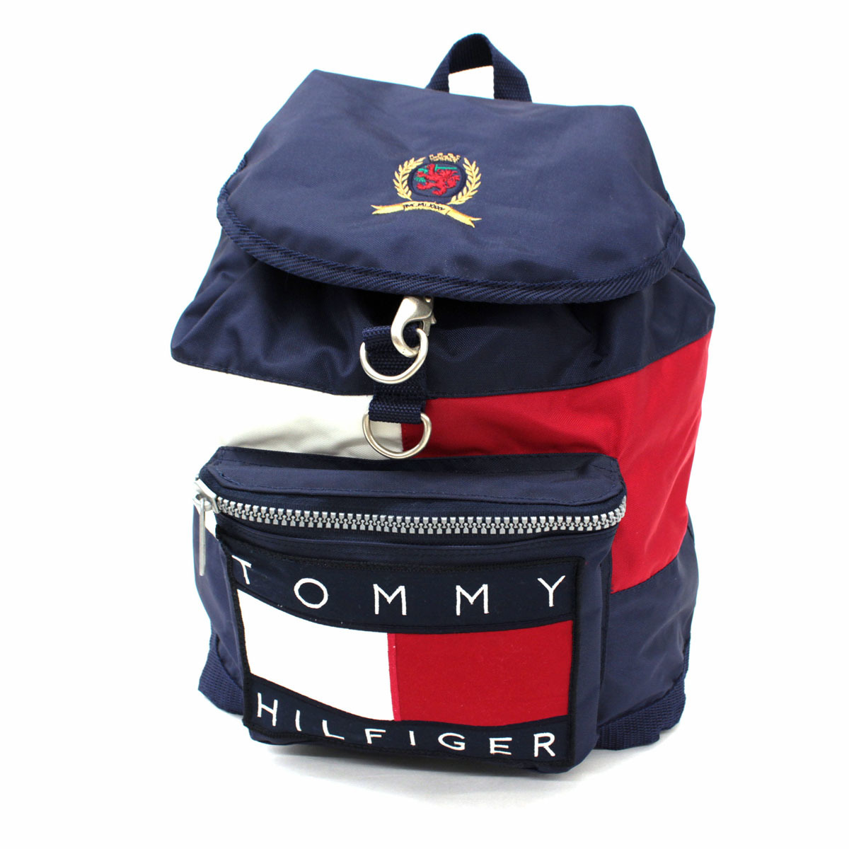 良好◇TOMMY HILFIGER トミーヒルフィガー トリコロールカラー 