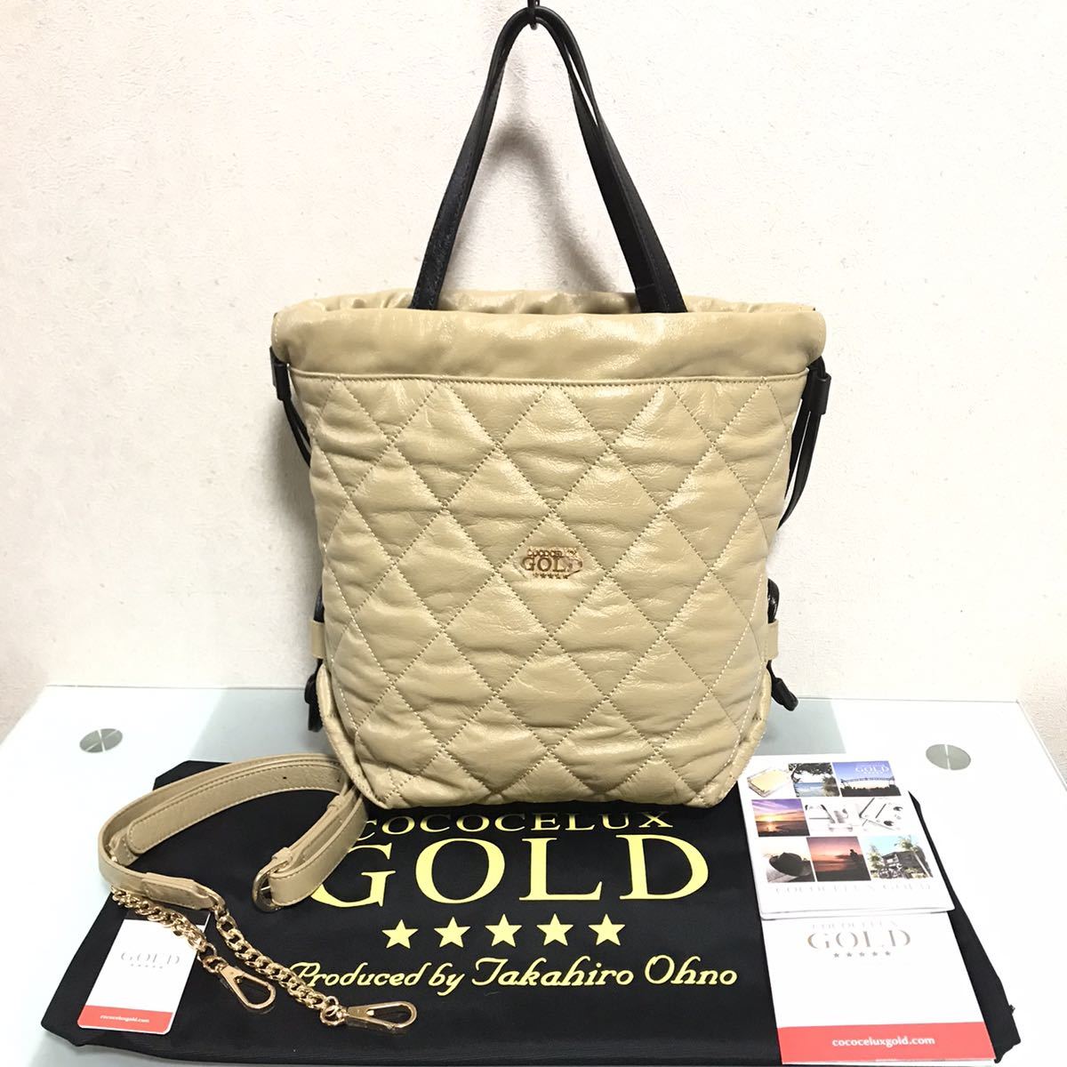 お買い得，爆買い 送料無料/未使用品/COCOCELUX GOLD/ココセリュックス