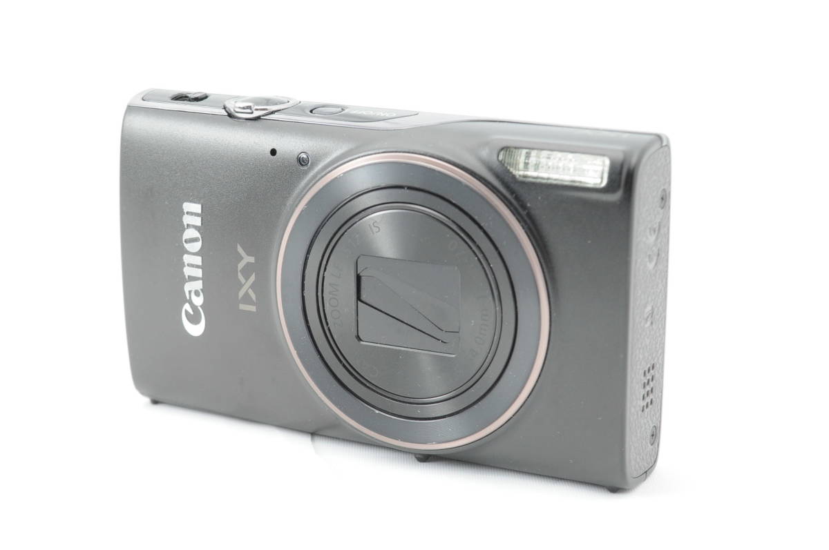 送料無料■美品■Canon キャノン IXY 650 ブラック IXY650BK　ワンオーナー　保管品　使用回数数回　使用感少#177