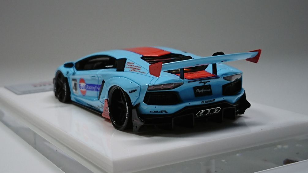 1/43 Fuelme ランボルギーニ アヴェンタ LB-Works Gulf ナイスアイデア