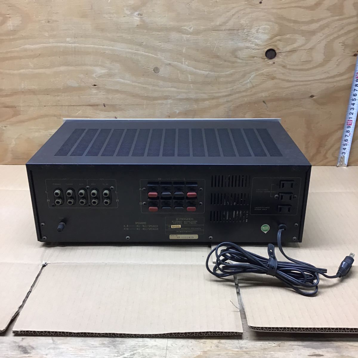 良品・動作品】 Pioneer SA-6800Ⅱ プリメインアンプ 動作確認済 良品