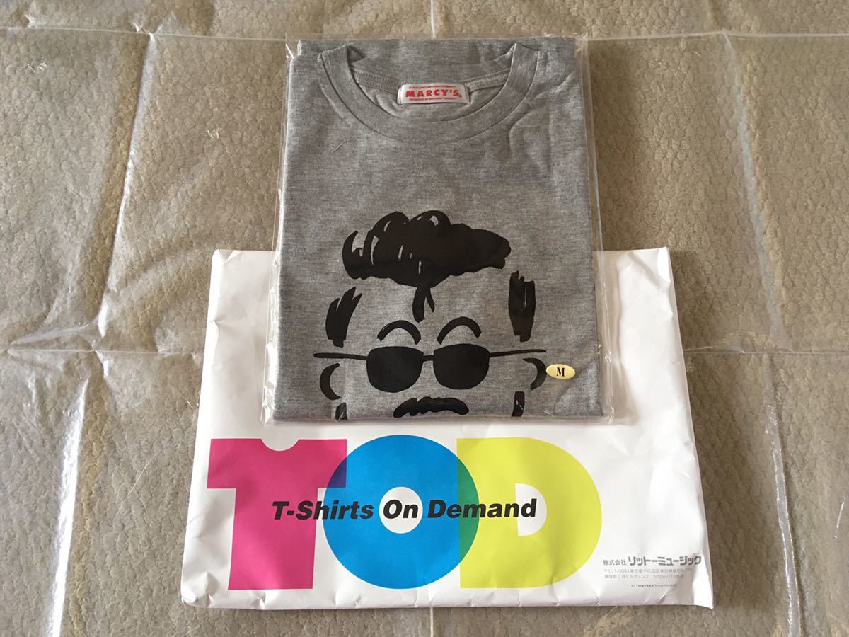 MARCY'S マーシーズ Tシャツ 田代まさし サイン入り タグ付き 田代まさし MARCY'S Tシャツ 亮君着用 マキシマムザホルモン