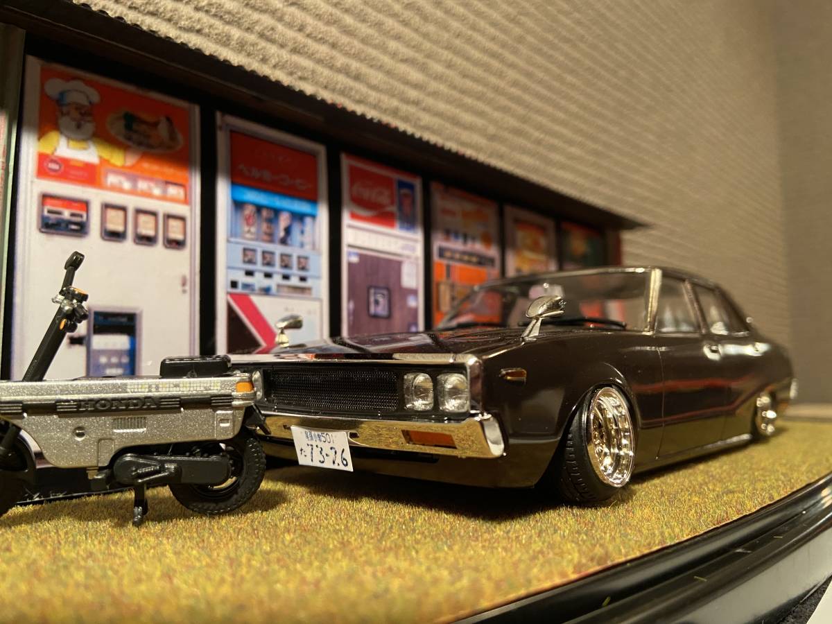 おまけ付 1 24 ケンメリ スカイライン カスタム ジオラマ アオシマ 模型 プラモデル おまけ付 1 24 ケンメリ スカイライン カスタム ジオラマ アオシマ 模型 プラモデル