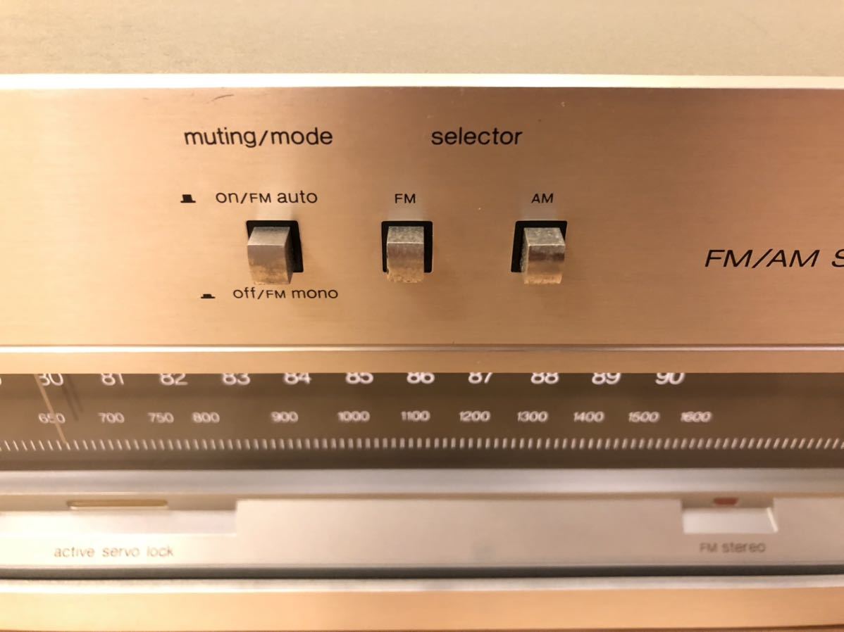 Technics - Tuner Stereo FM⁄AMチューナー FM⁄AM Vintage Quality AM