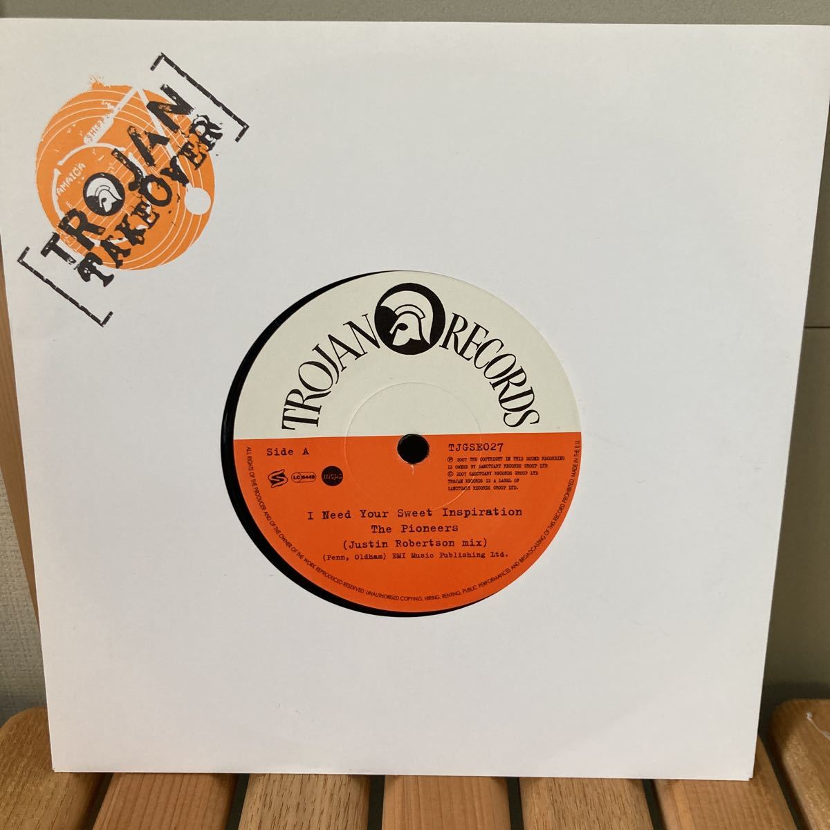 TROJAN studio1 など レゲエレコード7枚セット Various - Trojan Rare
