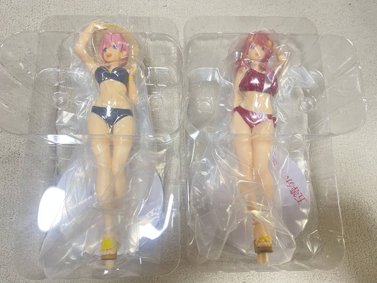 五等分の花嫁 プレミアムフィギュア 中野一花 中野五月 2体セット開封品 セガ プライズ コミック アニメ 売買されたオークション情報 Yahooの商品情報をアーカイブ公開 オークファン Aucfan Com