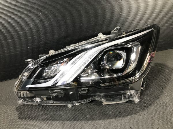 ★送料無料★36H046 クラウン アスリート GRS210 後期 LED 左ヘッドライト 印字W_1