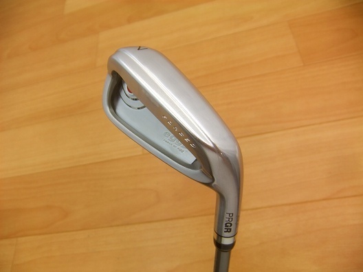 ■超美品 プロギア●2017 egg PF 赤 7I カーボン M37(a10-24-13)