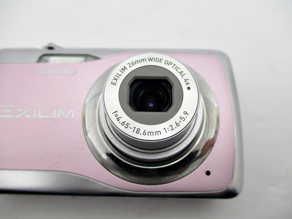 21-H-190【中古】CASIO カシオ　EXILIM エクシリム　EX-Z550　ピンク　デジカメ　コンパクトデジタルカメラ　バッテリー・充電器付き_7