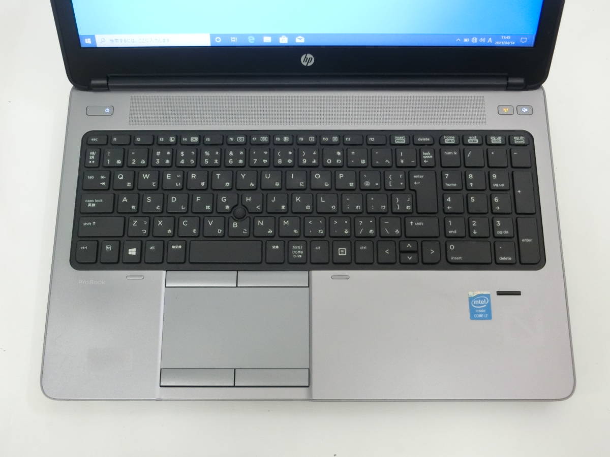 HP ProBook 650 G1 Corei7-4600M/2.90GHz/HDD500GB/メモリ8GB/ Win10 Pro☆
