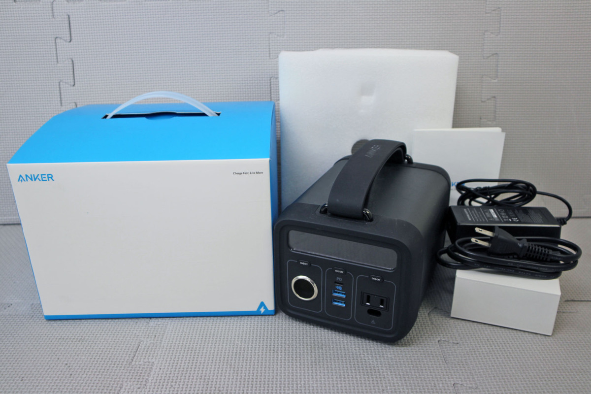 ☆中古品☆ANKER Power House200 [A1702511] ポータブル電源 電池