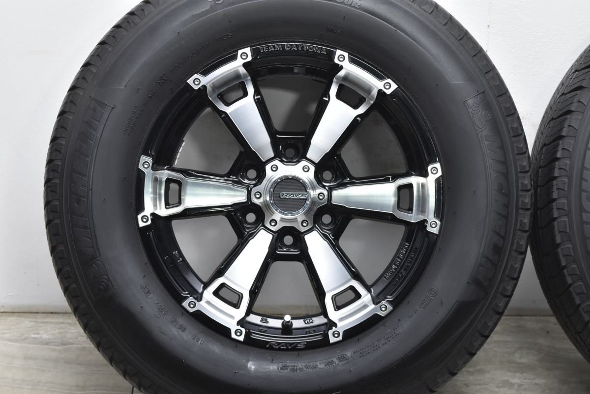 大人気 美品】RAYS デイトナ FDX G6 17in 8J +20 PCD139.7 ミシュラン 