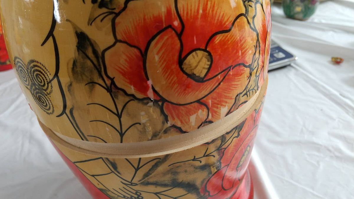 ロシア雑貨 当時物 マトリョーシカ マトリョーシカ人形 民芸品 USSR